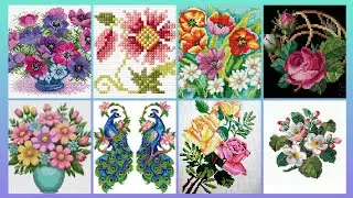Очень красивые и потрясающие идеи для вышивки крестом.