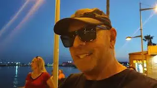 The Paphos sea front in the evening simply beautiful.. Paphos Cyprus
