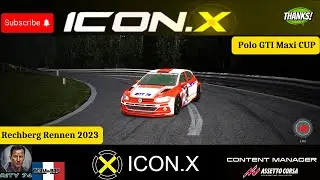 #iconxworld Comp&eacute;tition Test Polo GTI Maxi Cup Rechberg Rennen [RRP]RITY 74  ‪#assettocorsa