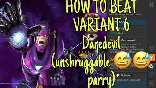 HOW TO BEAT VARIANT 6 DAREDEVIL (white magneto backpack)...no conventional counter