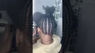 SO NEAT ! #braids #tutorial #knotlessbraids #motivation #shorts
