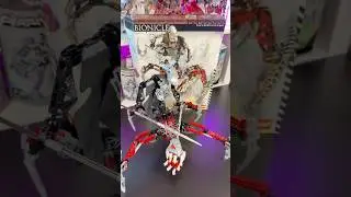 LEGO BIONICLE 8767 VEZON AND FENRAKK Part 2 #bionicle #toys #asmr #nostalgia