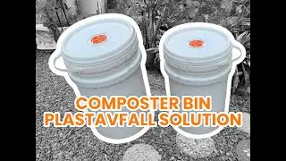 Composter Bin Plastavfall Solution