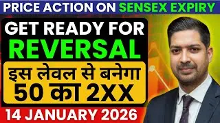 Nifty and Sensex Analysis for WEDNESDAY 14 JAN 2026 | Nifty & Sensex Tomorrow