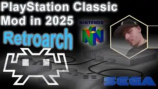 Playstation Classic Mod Retroarch [German] in 2025 (nes snes n64 atari gameboy etc.)