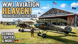 Explore Vintage Warplanes At The Military Aviation Museum, VA - Featuring WW1 And German Aircraft