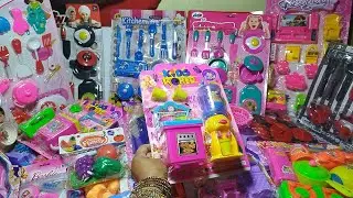 Diy unboxing miniature kitchen toy | hello kitty kitchen set | plastic kitchen set | Asmr Satisfying