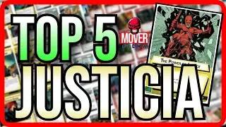 🤩💥TOP 5 CARTAS M&Aacute;S USADAS en JUSTICIA para HACER MAZOS en MARVEL CHAMPIONS💥🤩