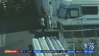 Burglary at O.C. welding business is caught on video