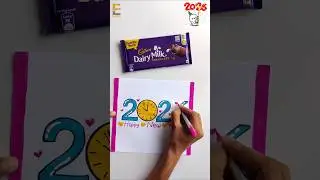 Happy New Year chocolate gift ideas 2026 / New year gift handmade #shorts #shortsvideo