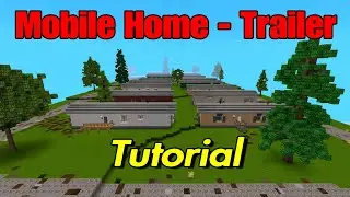Minecraft Trailer Park Mobile Home Tutorial