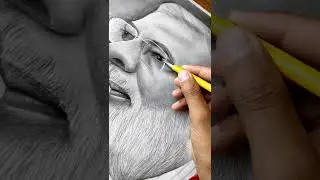 prime minister of India mr. Narendra modi ji drawing #shorts