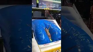 Airbag Trampoline Jump Games Viral Video part 2 #shorts #viral #trending #gaming