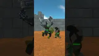 Hulk Warrior vs 2 Hulks   Animal Revolt Battle Simulator