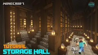 How To build a storage room in Minecraft  | minecraft storage room | minecraft storage room TUTORIAL
