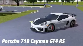 Porsche 718 Cayman GT4 RS 2023 года | Обзоры автомобилей в Гринвилле | Roblox