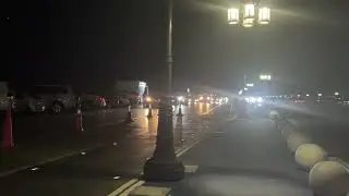 Night beauty of Dohaport & Westbay