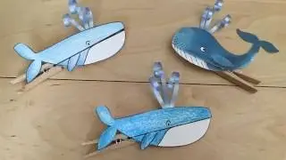 VBS Craft Day 2: Jonah in a fish