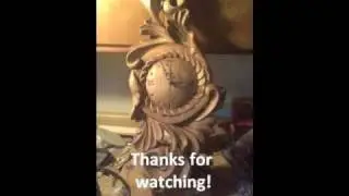 Acanthus Clock Wood Carving Stages
