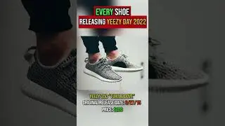 THIS IS EVERY SHOE RELEASING YEEZY DAY 2022!😳#shorts