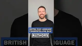BSL Fingerspelling Quiz: Authors