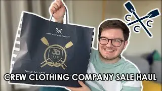 CREW CLOTHING HAUL | Shopping at stores I don't usually shop at | Men's Fashion
