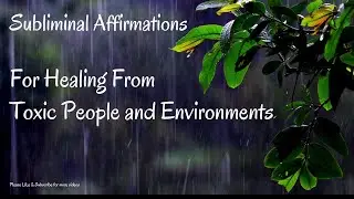 Subliminal Affirmations for Healing from Toxic People and Environments