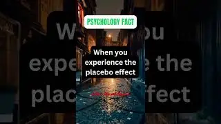 When you experience the placebo effect..... #shorts #love #psychology