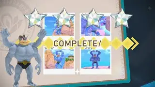 How To Get 1 to 4 DIAMOND STARS For Machamp! New Pokemon Snap!