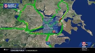 Tractor-trailer rollover inside Ted Williams Tunnel