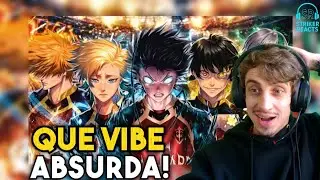 Striker Reacts | ♪ Bastard X Barcha (Blue Lock) | Liga Neo Ego&iacute;sta PT 1 | AniRap