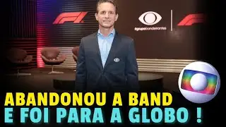 CONFIRMADO! EX COMENTARISTA DA BAND VAI PARA O GRUPO GLOBO | FORMULA 1 2026