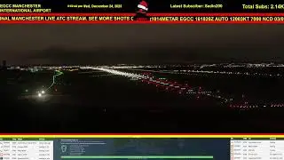 Manchester Airport - EGCC - A Virtually Live Experience - ADSB Injected Traffic Into MSFS2024