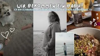 Ich bin Schwanger 🥺 Wir bekommen ein Baby, neue Routinen & Alltag auf Mallorca 🌞🐚