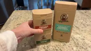 Best men's gift set | natural body wash & scrubber | Dr Squatch review