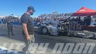 Brent Williamson, Shayne Stewart, Nostalgia Top Fuel Rnd 1 Eliminations, Hot Rod Heritage Racing Ser