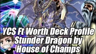 STUNDER!? Thunder Dragon with REAL Traps!? My YCS Ft. Worth Yu-Gi-Oh! Deck Profile