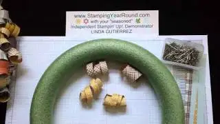 CURLY DESIGNER SERIES PAPER WREATHS