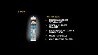 Fepy brings you Pattex SL212 &ndash; General Purpose Silicone Sealant 🛠️