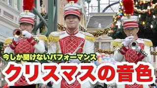 【高画質版】クリスマス期間限定！東京ディズニーランドバンドのクリスマス演奏