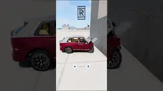 Which luxury SUV is better? #beamngdrive #beamng #lamborghini #rollsroyce #bentley