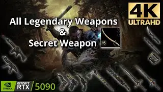 Dying Light The Beast | All Legendary Weapons & Secret Weapon | (Showcase)