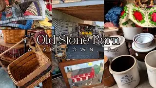 Old Stone Barn Antiques | Adamstown, PA | Shop with Me