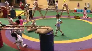 Anji Play - Barrels, Ladders, Sandbags