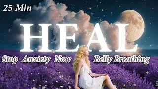 30-Minute Sleep Meditation | Belly Breathing & Body Scan to Calm Anxiety and Relax Deeply