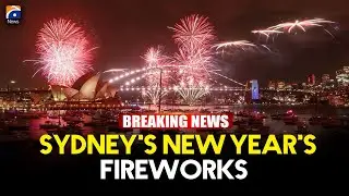 New Year's Eve Fireworks Display Over Sydney Harbour | Geo News English