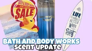 Bath and Body Works Semi Annual Sale 2022 BATHANDBODYWORKS SUMMERTIME SURF