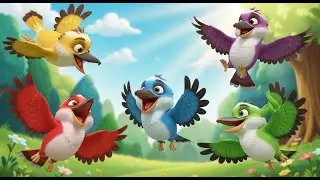Five Little Kookaburras Laugh Laugh Laugh | Nursery Rhymes and Kids Songs