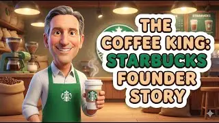 The Founder of Starbucks I Animated Lifestory I (Howard Schultz)