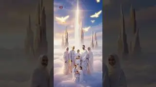 Family Reunion Above the Clouds 👨&zwj;👩&zwj;👧&zwj;👦☁️ | Generations United in Light | Emotional AI Short